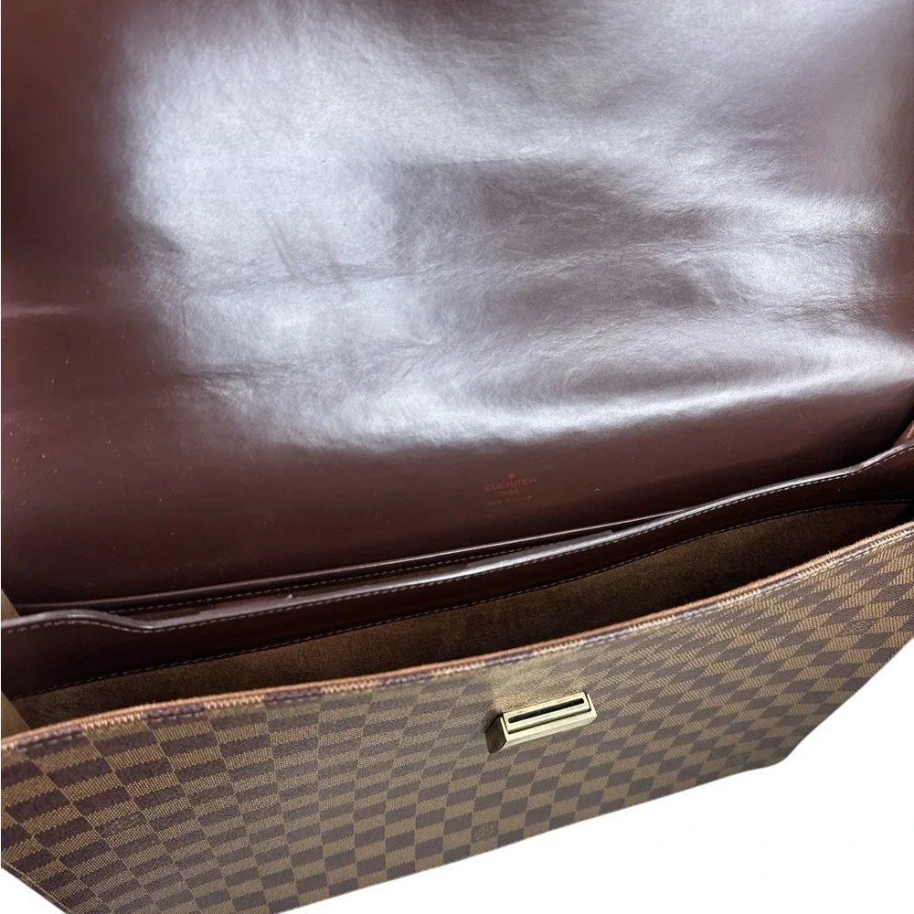 Louis Vuitton Damier Ebene Brown Checkered Briefcase